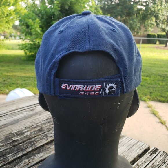 Evinrude Ranger Boat E-Tec Baseball Hat Cap Adjustable Strapback Embroidered - Picture 3 of 9